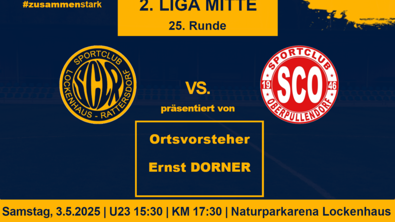 25. Runde gegen Oberpullendorf