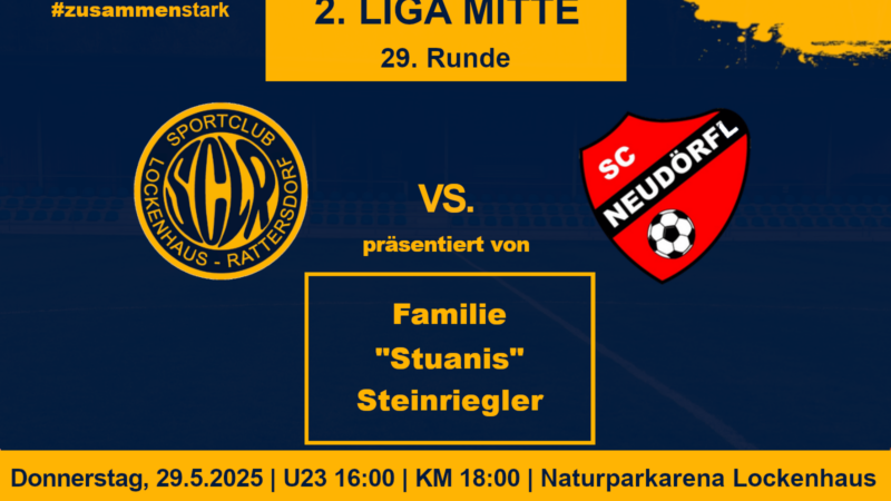 29. Runde gegen SC Neudörfl