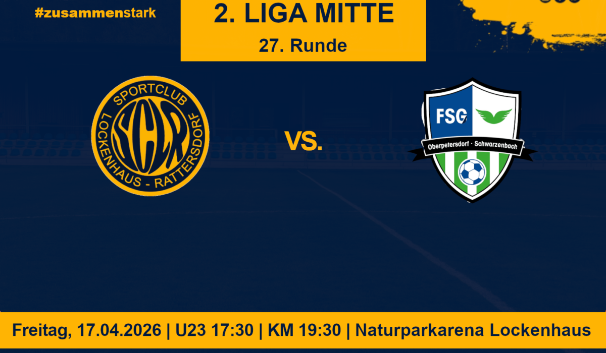 27. Runde gegen FSG Oberpetersdorf/Schwarzenb.