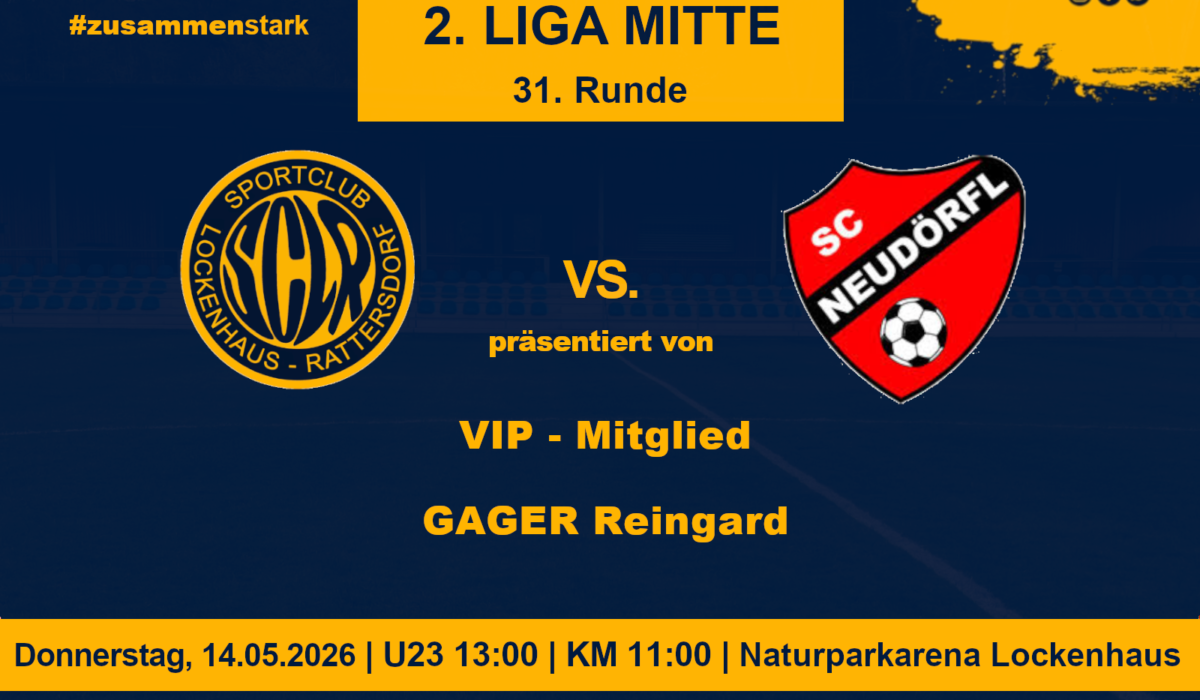 31. Runde Matinee gegen Neudörfl!
